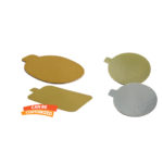 CAKE BOARD 10" ROUND SILVER
