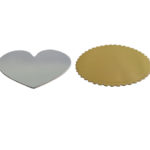 CAKE BOARD ROUND 6" SILVER