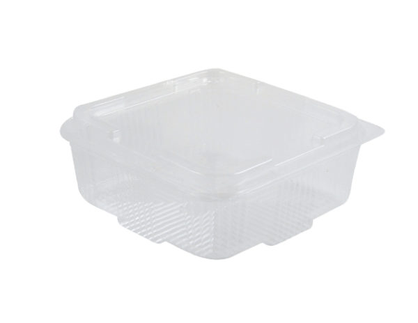 BAKERY SQUARE HINGED CONTAINER V497 (1000ML)