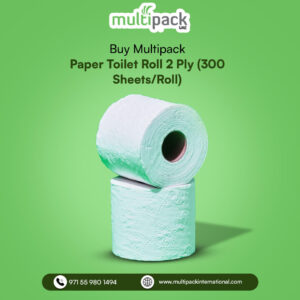 Buy PAPER TOILET ROLL 2 PLY (300 SHEETSROLL)