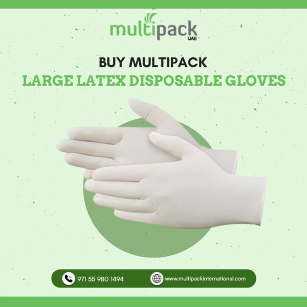 Large Latex Disposable Gloves