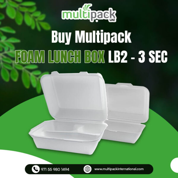 Disposable FOAM LUNCH BOX LB2