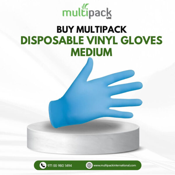 Disposable Vinyl Gloves Medium