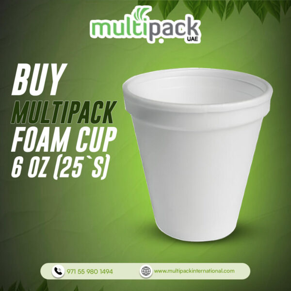 FOAM CUP 6 OZ (