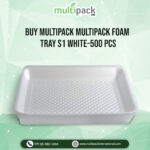 FOAM TRAY S1 WHITE