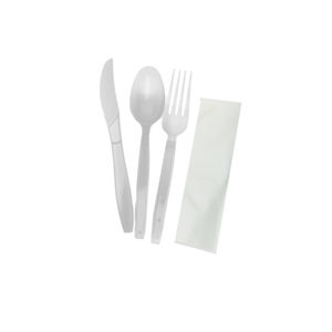 Plastic Light Duty white Spoon