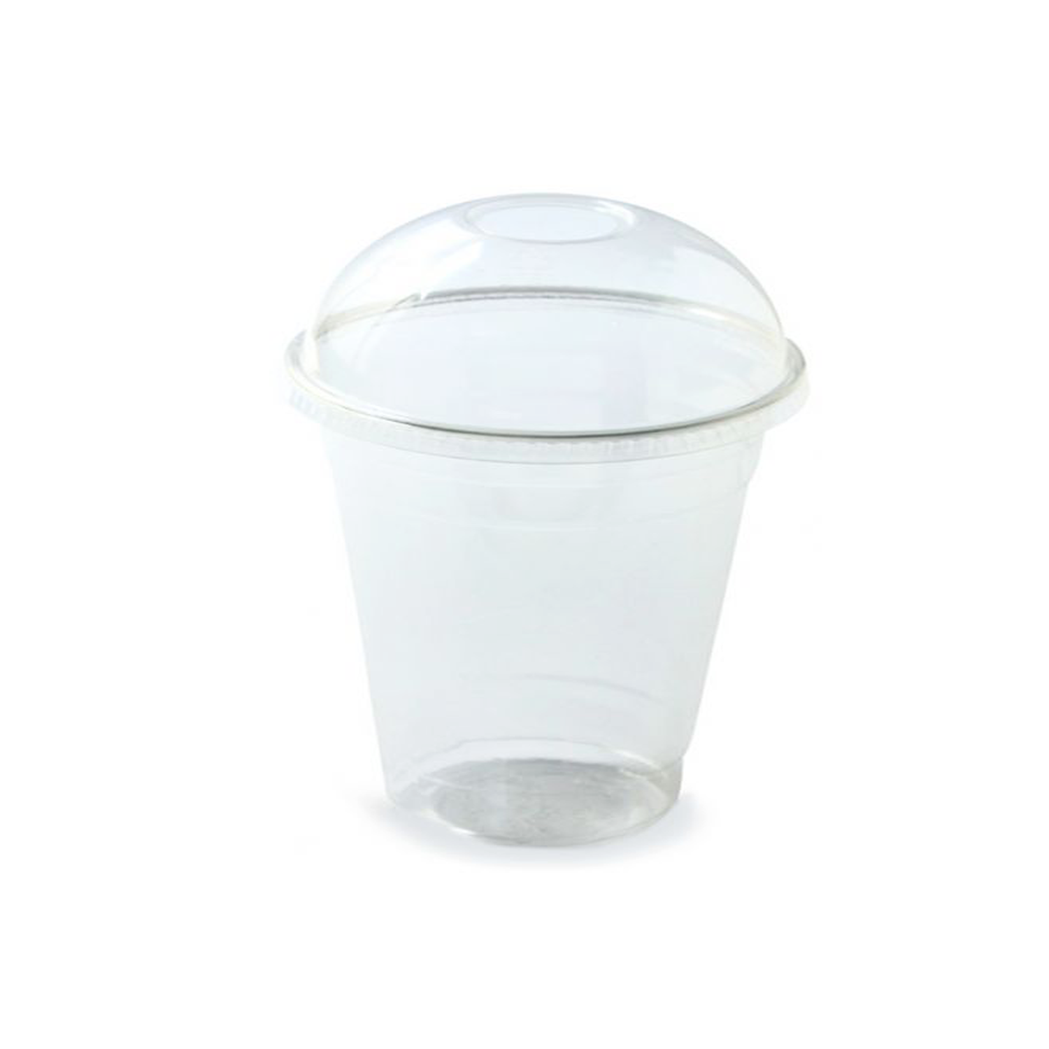 Multipack Disposable Clear Plastic Cups with Dome Lid- PET, Pack of 20 -  Multipack-Best Food Packaging Company UAE