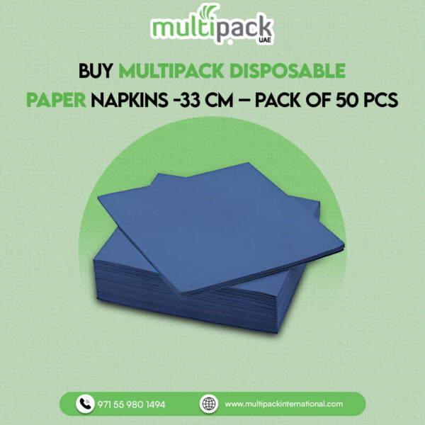 Multipack Disposable Paper Napkins