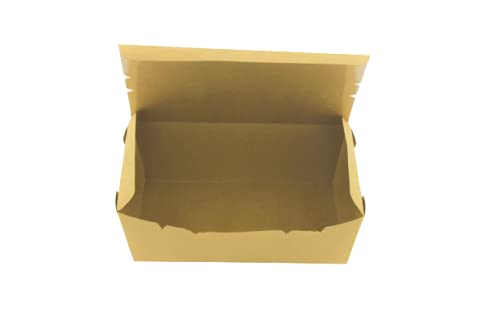 Disposable Food Boxes Brown White No 1,2,3 11 Takeaway Deli 8 50-675pcs 