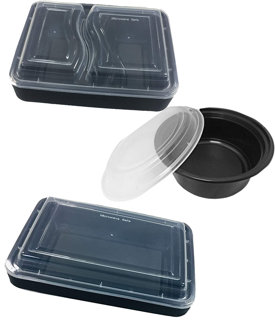 100pcs Meal Prep Plastic Food Containers With Lids 32 Oz, Square Chinese Takeout  Box, Disposable Heat-Resistant Lunch Boxes And Outdoor Use, Reusable For  Microwave, Freezer , Dishwasher,Ideal For Kitchen And School Salads
