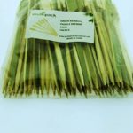Multipack Green bamboo skewer all purpose 1pack (100 pcs) (12)